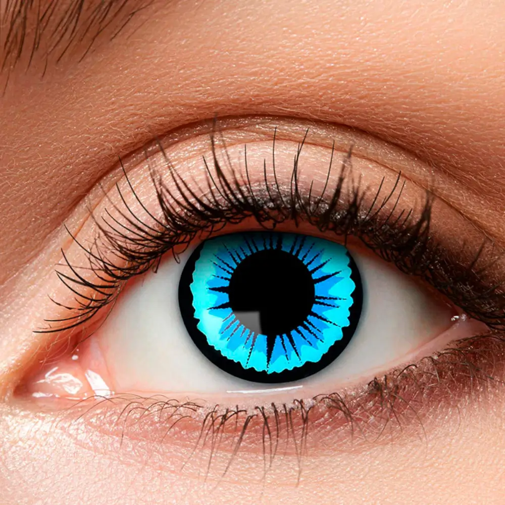 Lentilles Bleu Clair Ange – Lentilles de Contact Fantaisie