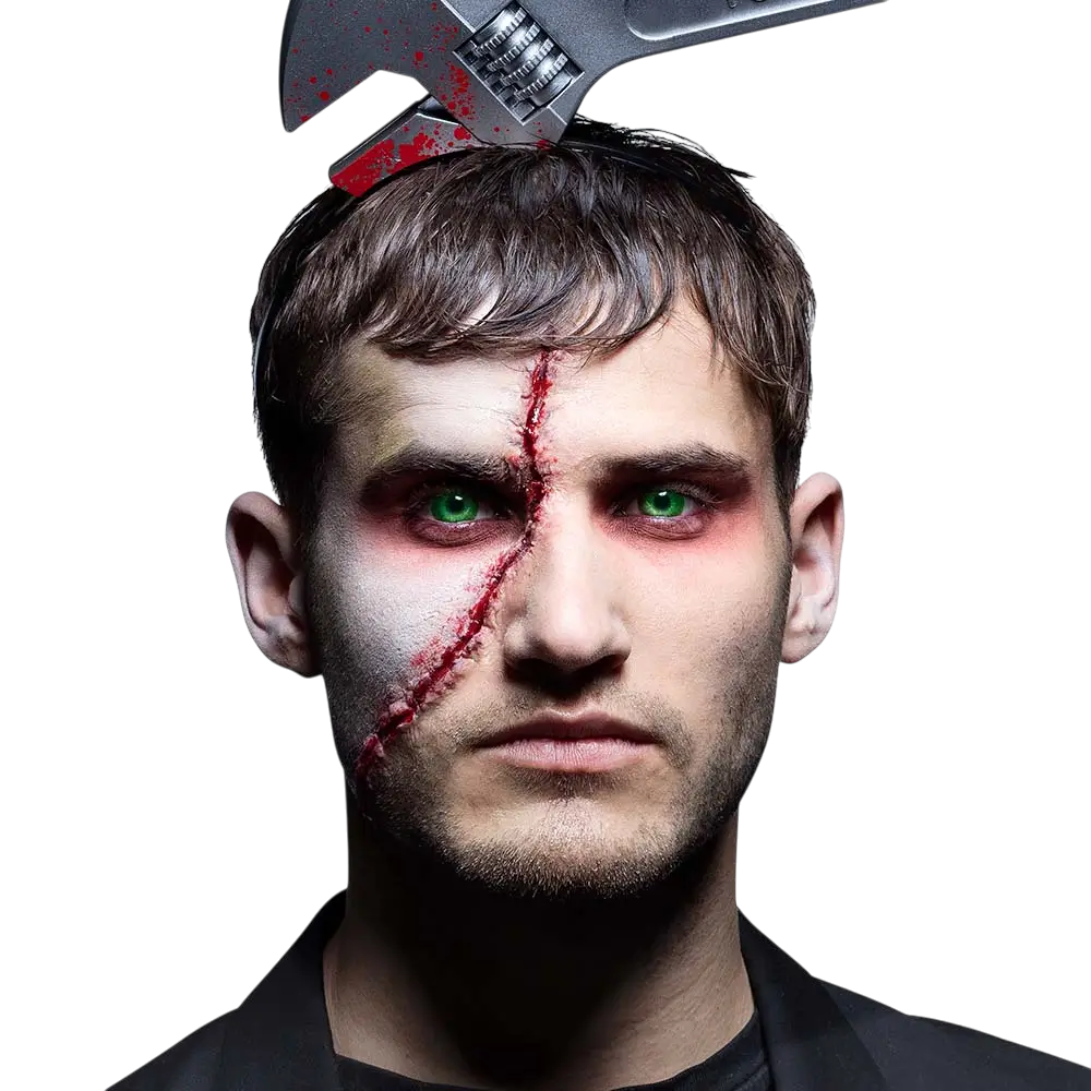 Lentilles Vertes Zombie – Lentilles Halloween