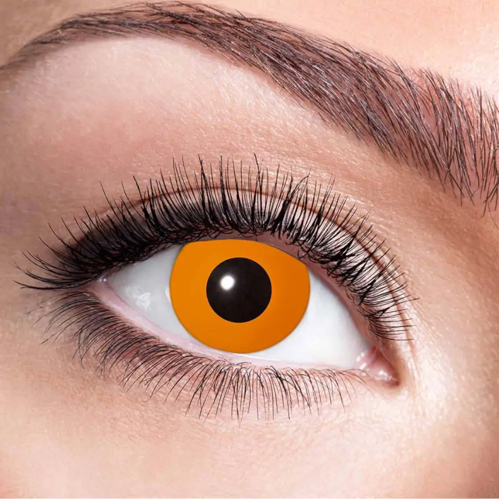 Lentilles Orange Citrouille – Lentilles Halloween