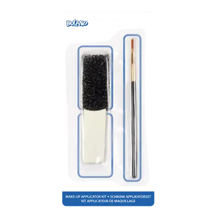 Kit Pinceau et Éponge de Maquillage – Accessoires Halloween