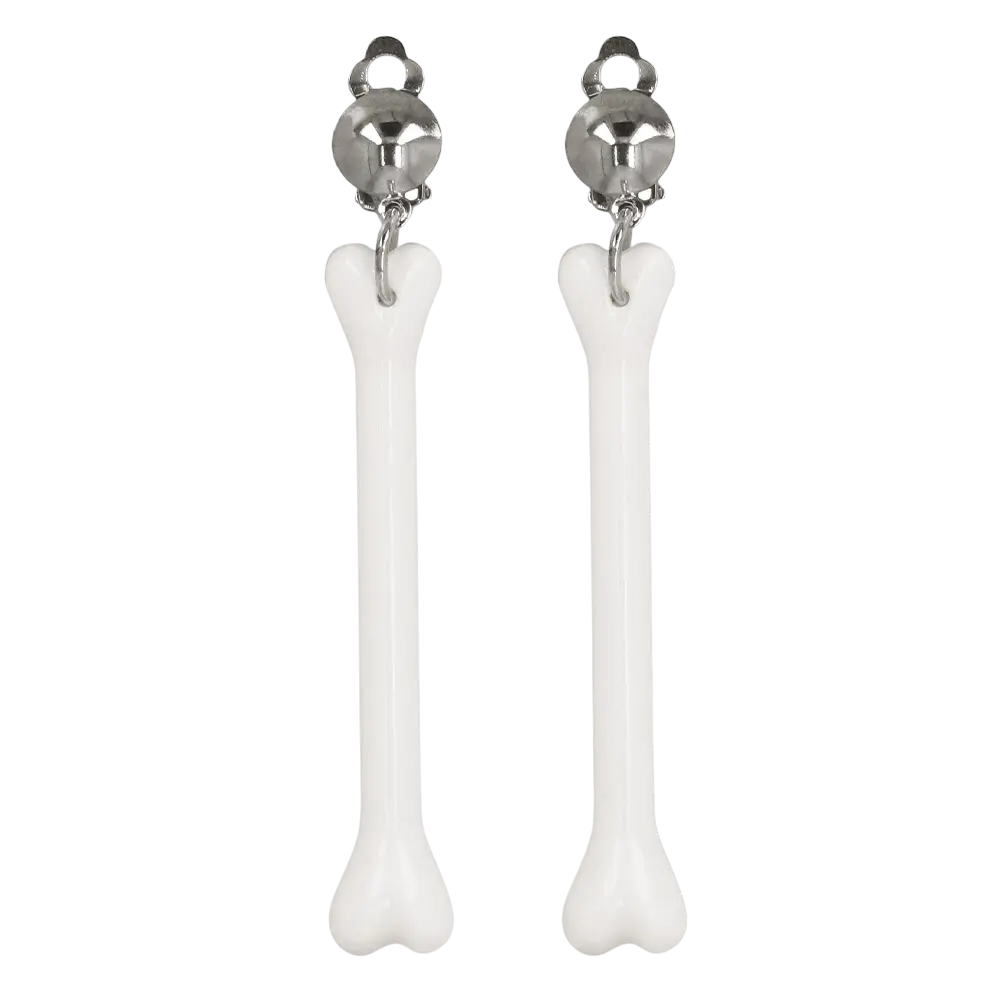 Boucles d’Oreilles Pendantes Os – Femme des Cavernes