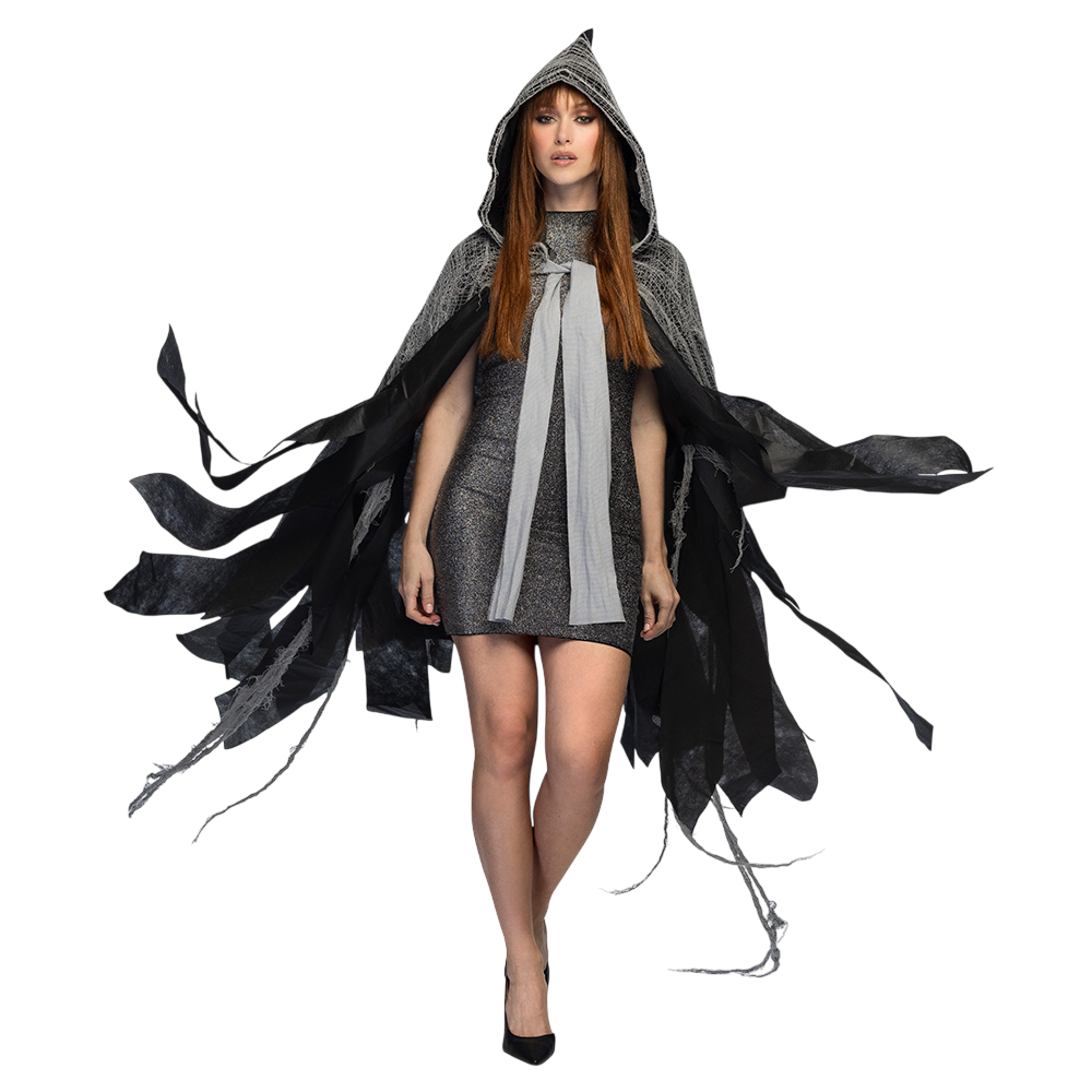 Cape Grise – Déguisement Halloween