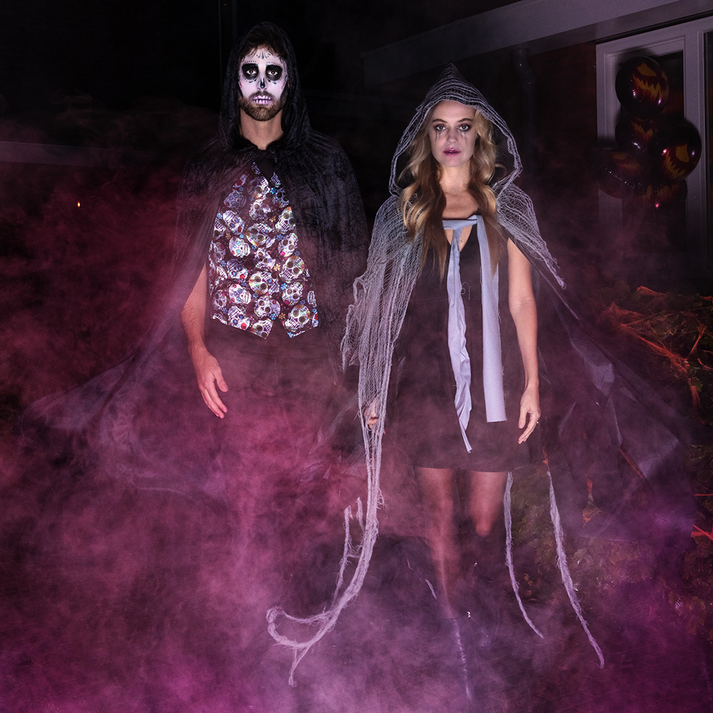 Cape Grise – Déguisement Halloween
