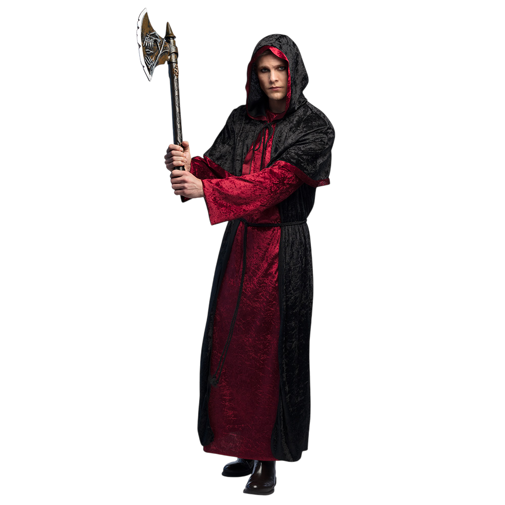 Hache Tête de Mort 68 cm – Accessoire Halloween