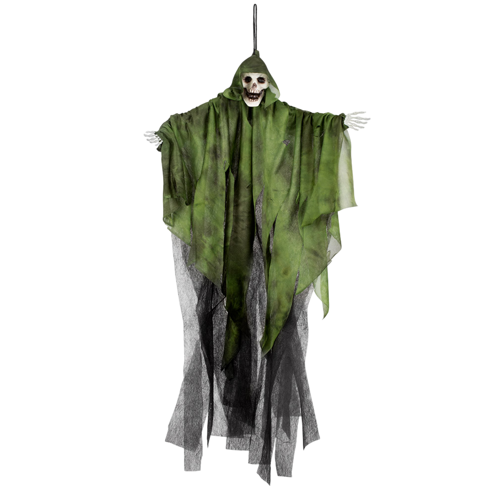 Fantôme Tête de Mort à Suspendre 65 cm – Décoration Halloween