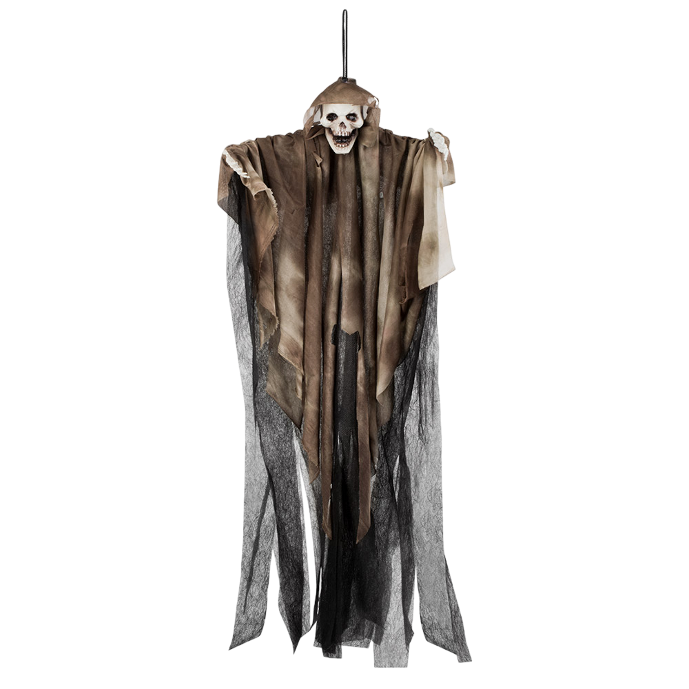 Fantôme Tête de Mort à Suspendre 65 cm – Décoration Halloween