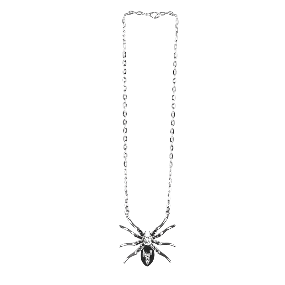 Collier Araignée Black Widow – Bijou Halloween