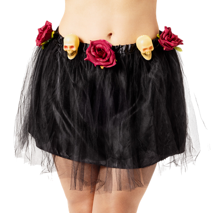 Tutu Noir Tête de Mort Dia de los Muertos – Jour des Morts