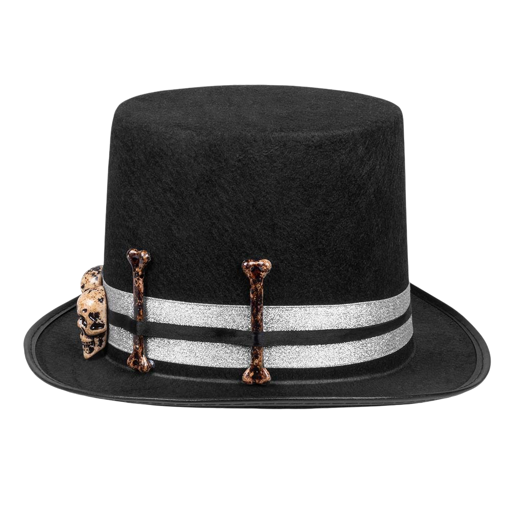 Chapeau de Maître Halloween Tête de Mort – Déguisement