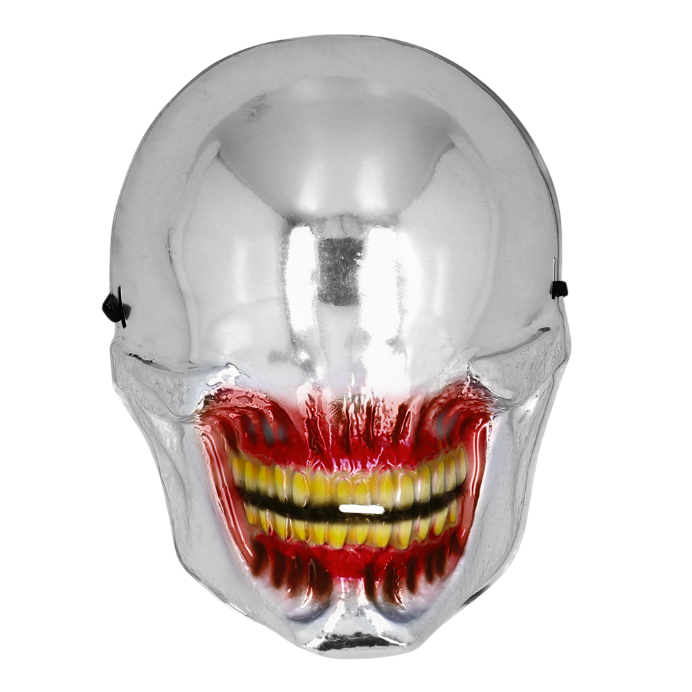 Masque Crâne Alien Miroir – Masque Halloween