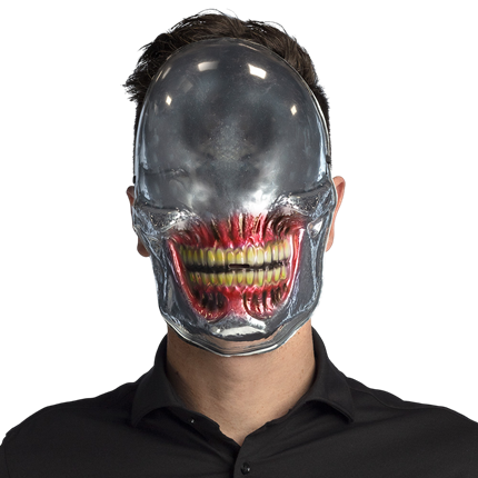 Masque Crâne Alien Miroir – Masque Halloween
