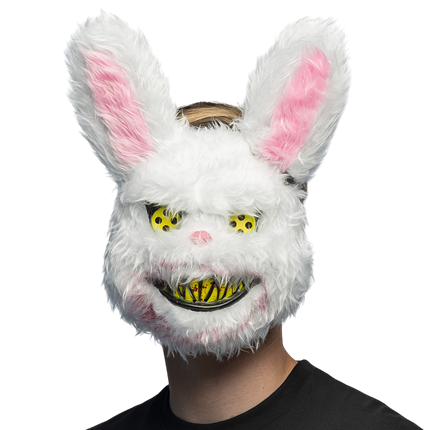 Masque Lapin Tueur en Peluche – Halloween
