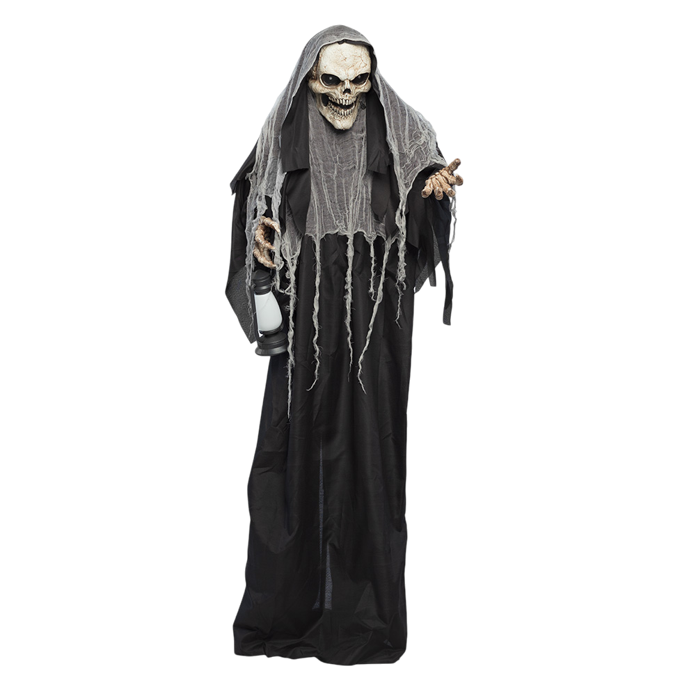 Poupée Faucheuse Lumineuse Animée 180 cm – Décoration Halloween