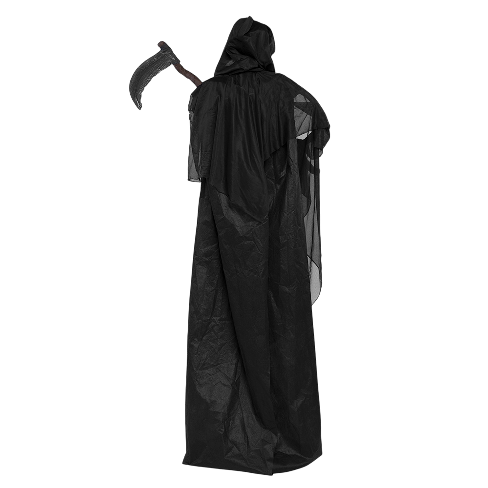 Poupée Squelette Faucheuse avec Faux Animée 183 cm – Halloween