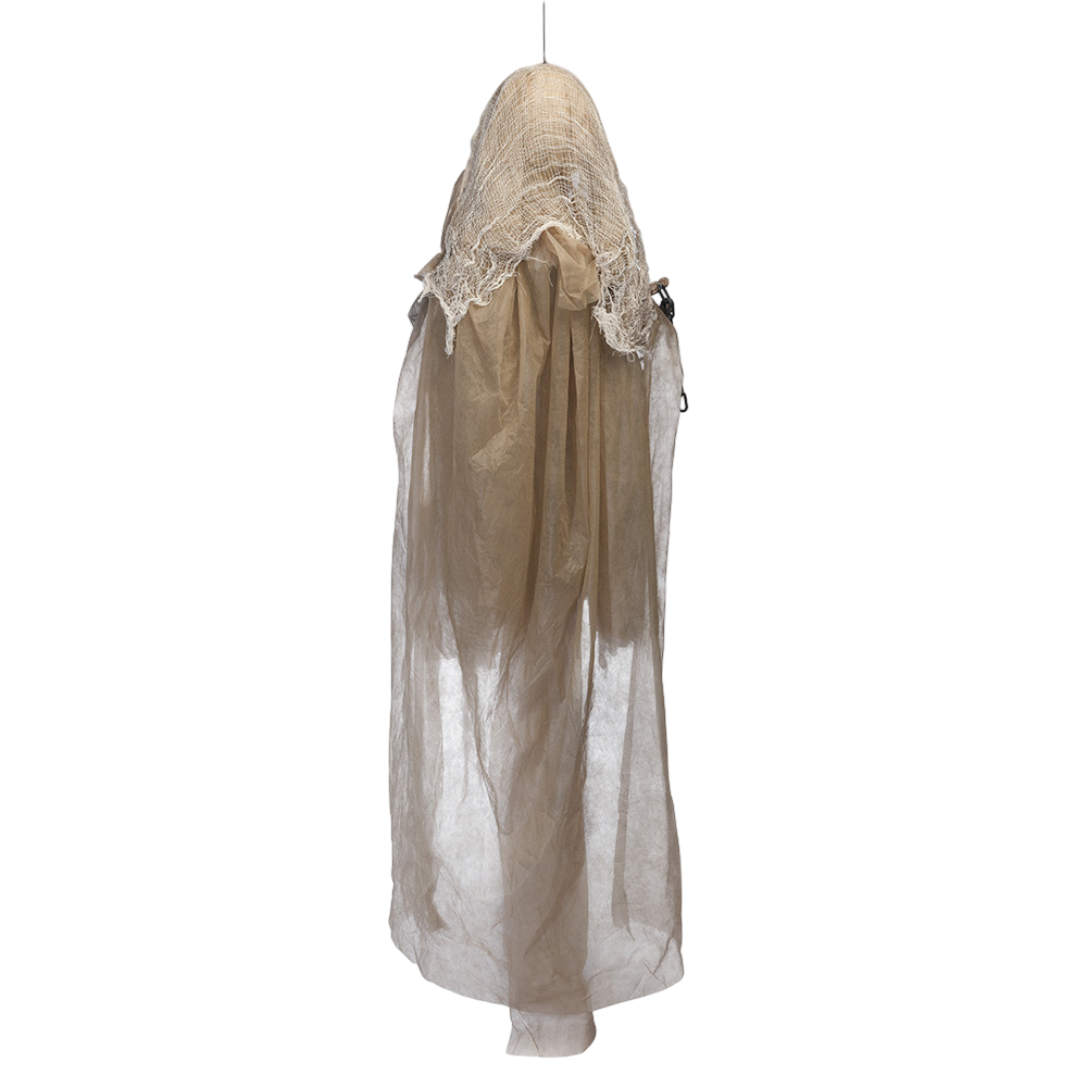 Poupée Squelette Animée Lumineuse et Sonore avec Chaînes 183 cm – Halloween