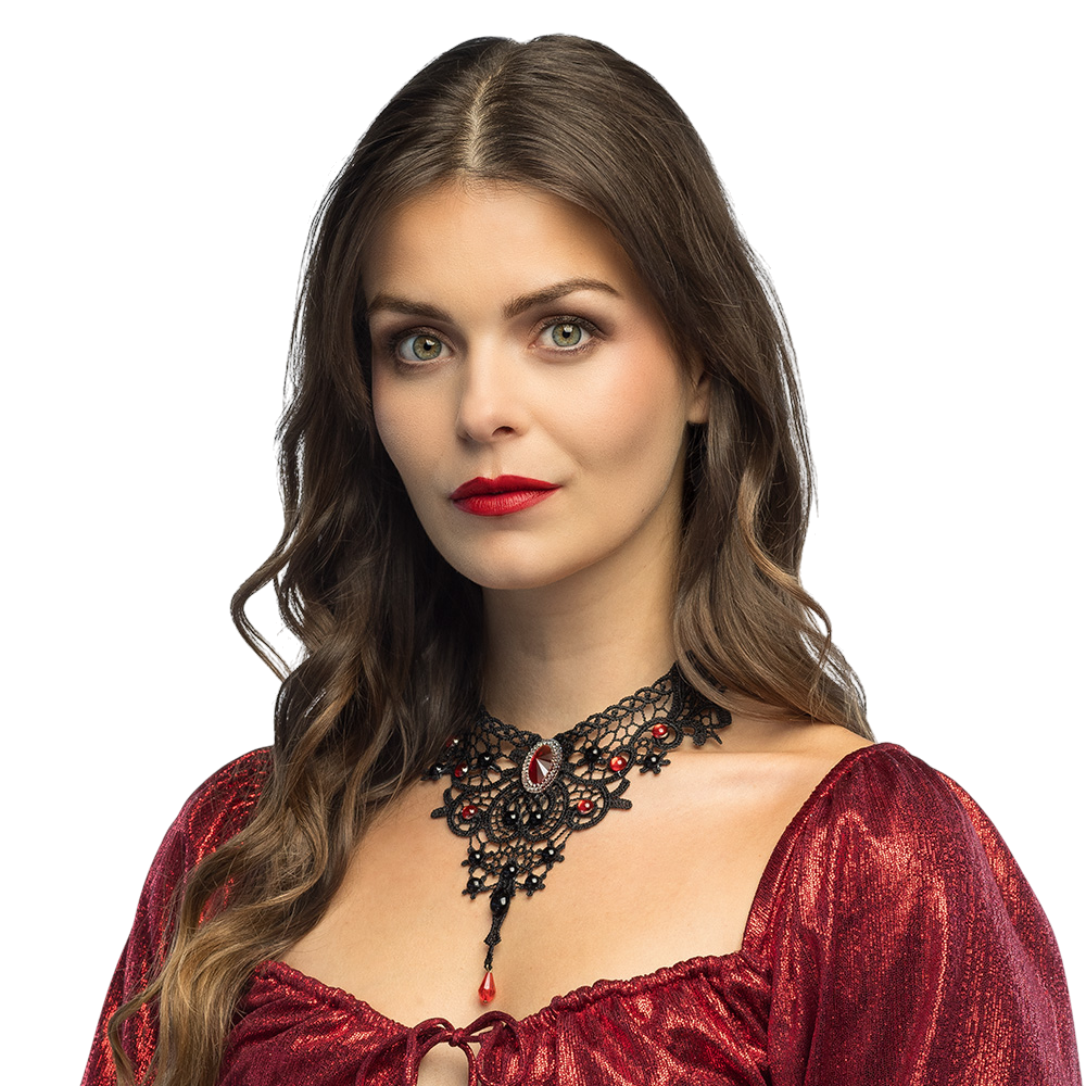 Collier Vampire – Accessoire Déguisement Halloween
