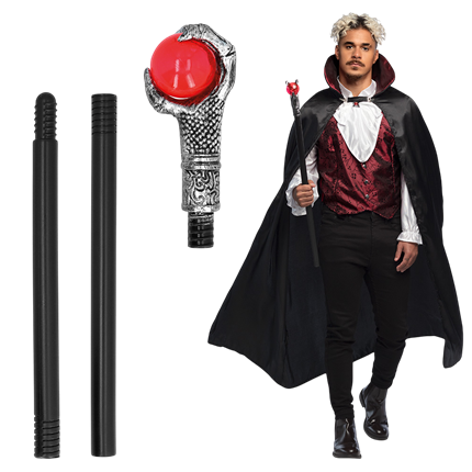 Sceptre Vampire 78 cm – Accessoire Déguisement Halloween