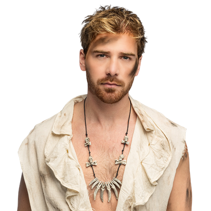 Collier Lame Tête de Mort – Bijou Halloween