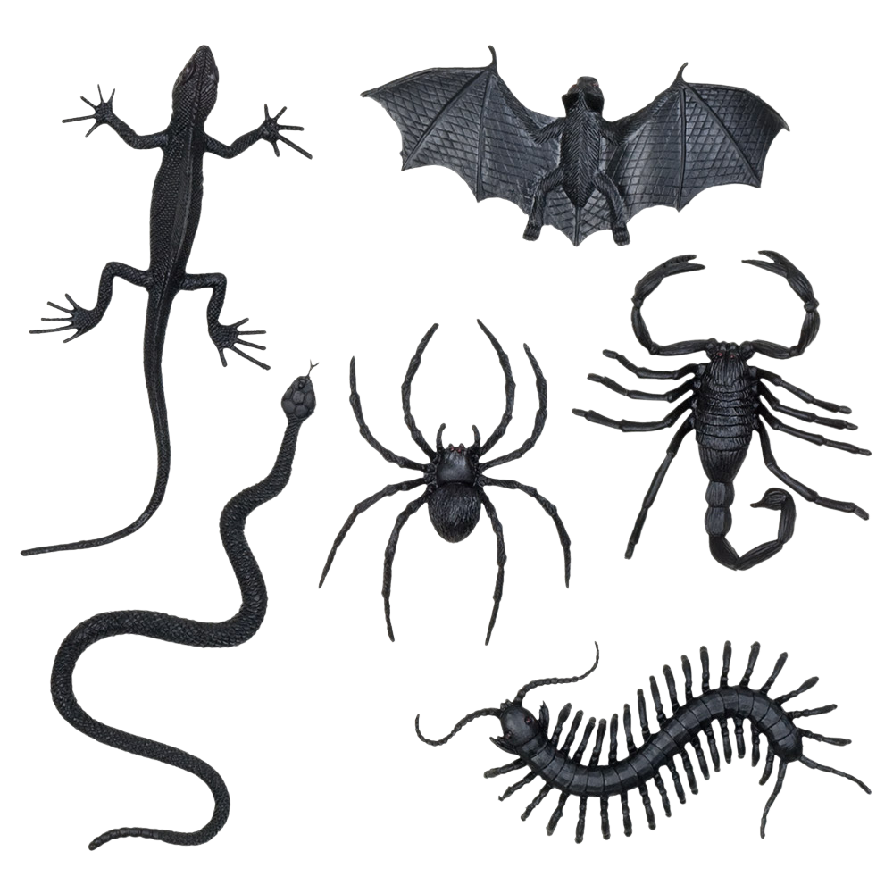 Lot de 6 Créatures Effrayantes – Décoration Halloween
