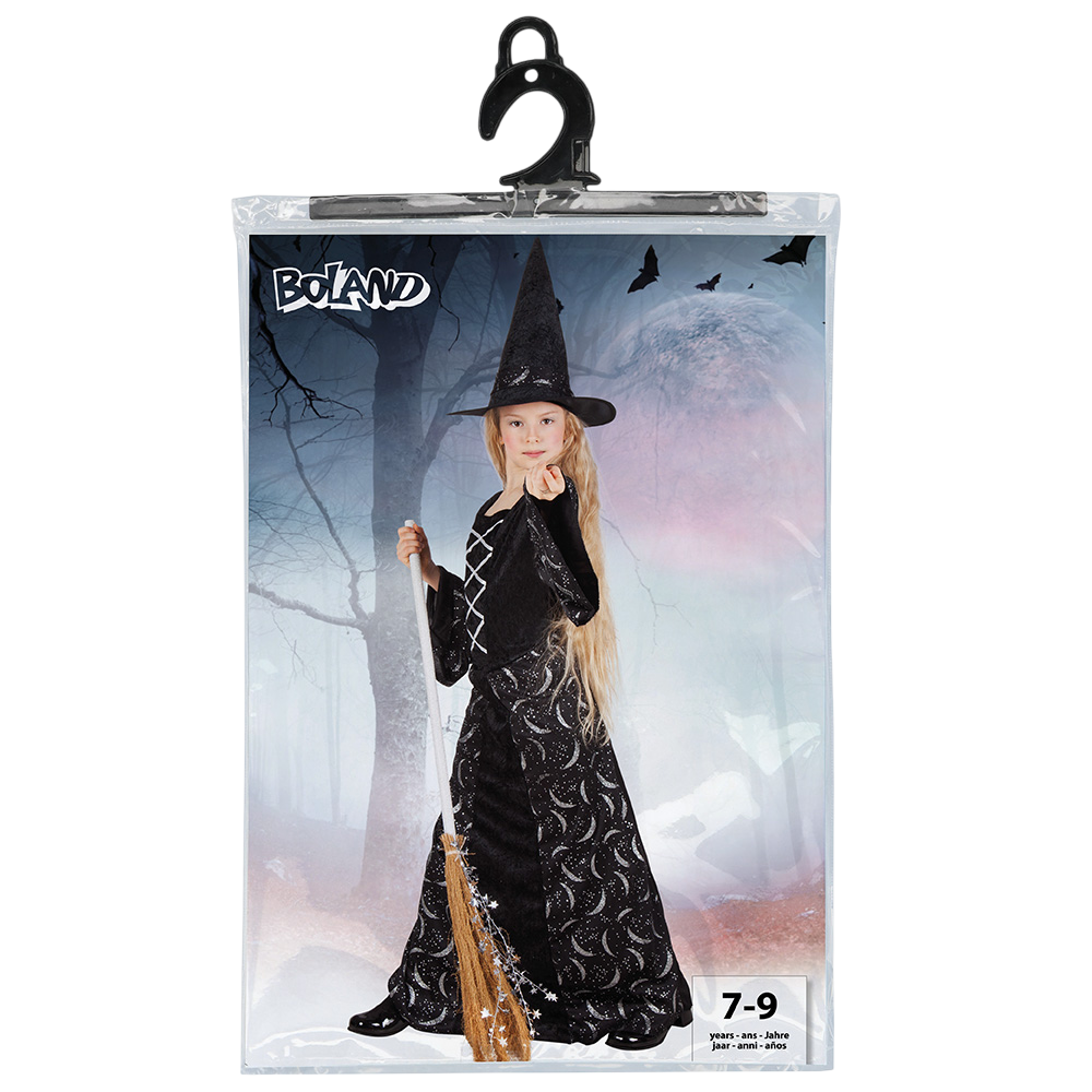 Déguisement Sorcière Fille 7-9 Ans – Costume Halloween
