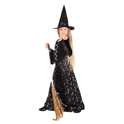 Déguisement Sorcière Fille 10-12 Ans – Costume Halloween