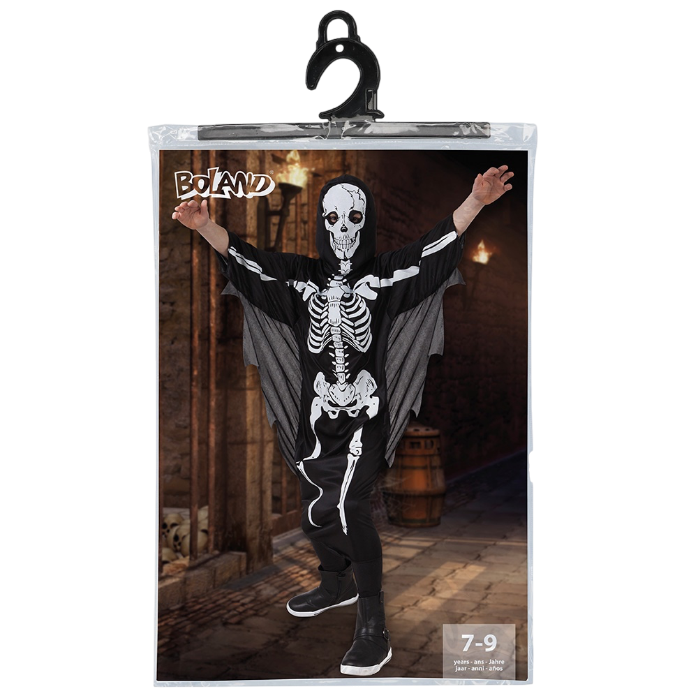 Déguisement Squelette Effrayant Enfant 7-9 Ans – Halloween