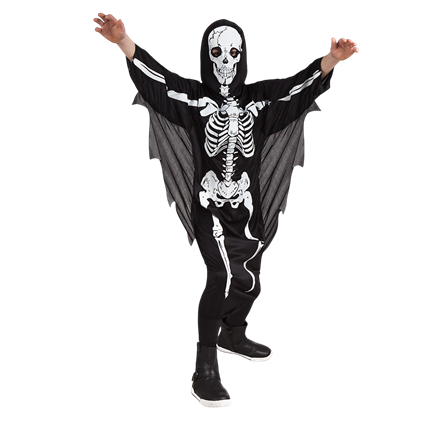 Déguisement Squelette Effrayant Enfant 10-12 Ans – Halloween