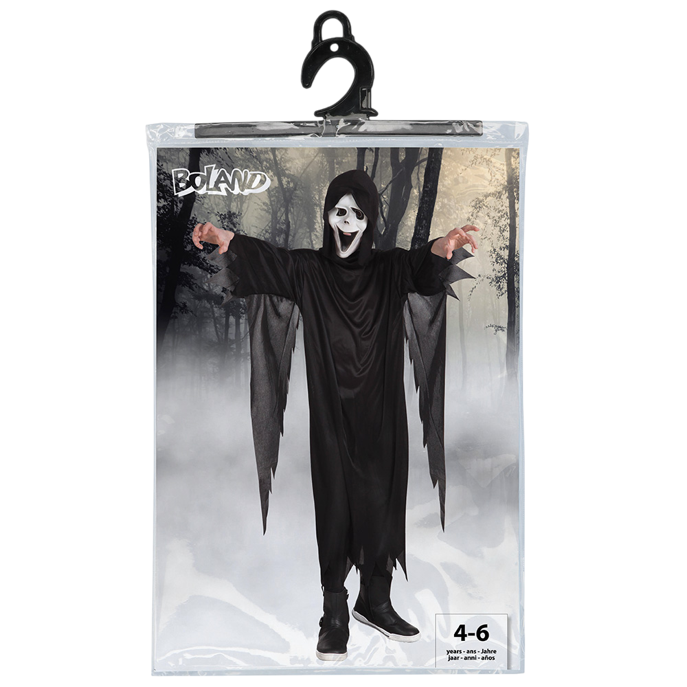Déguisement Fantôme Hurlant Enfant 4–6 ans – Halloween