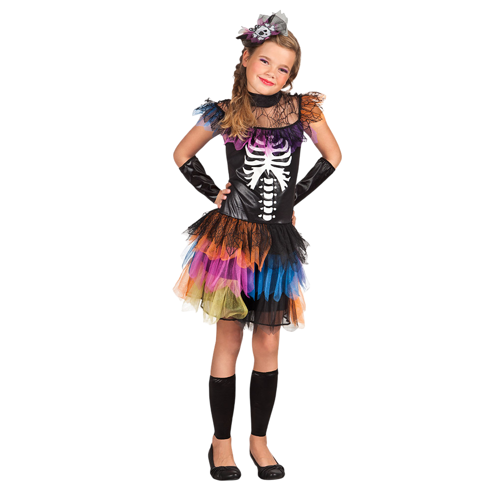 Déguisement Princesse Squelette Fille 10-12 Ans – Halloween