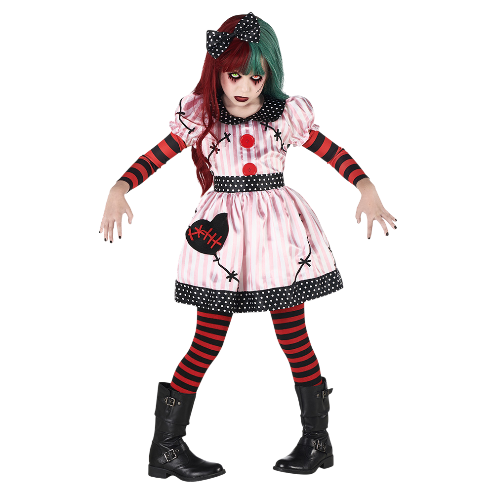 Déguisement Poupée Possédée Fille 7-9 Ans – Halloween