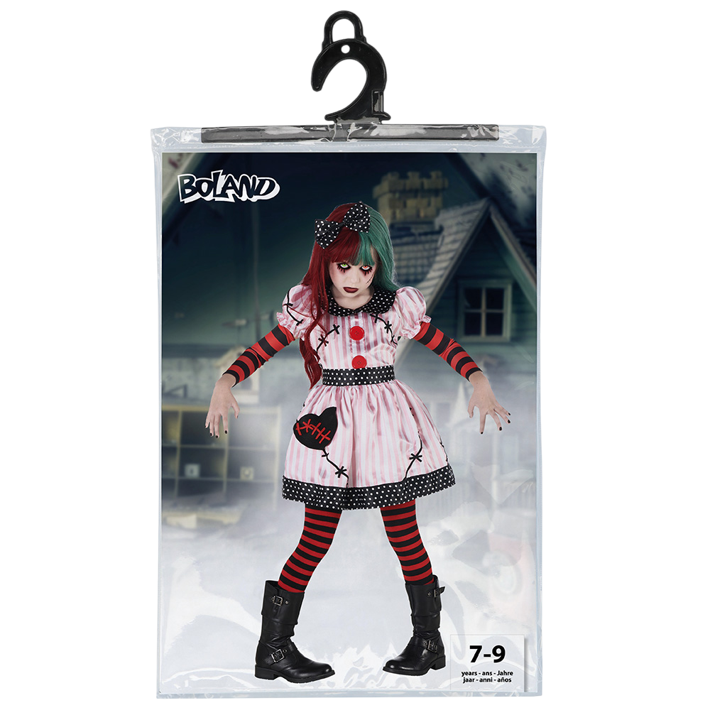 Déguisement Poupée Possédée Fille 7-9 Ans – Halloween