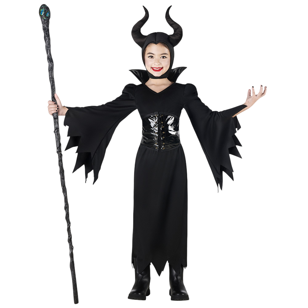 Déguisement Reine Maléfique Fille 7-9 Ans – Halloween