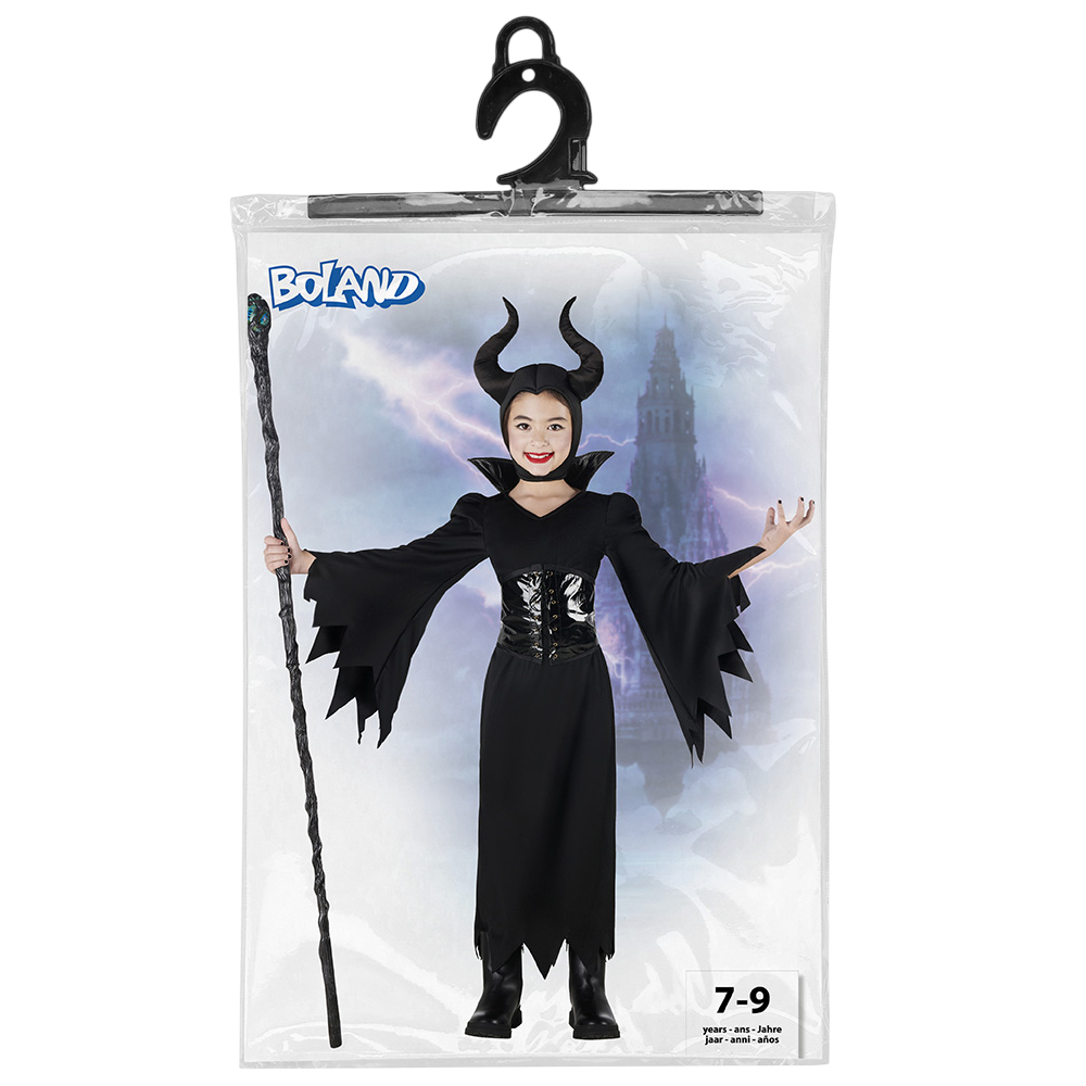 Déguisement Reine Maléfique Fille 7-9 Ans – Halloween