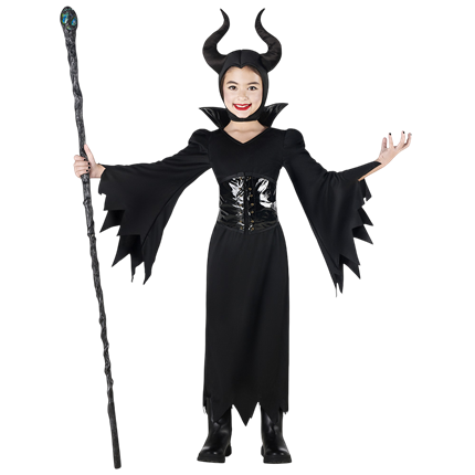 Déguisement Reine Maléfique Fille 10-12 Ans – Halloween