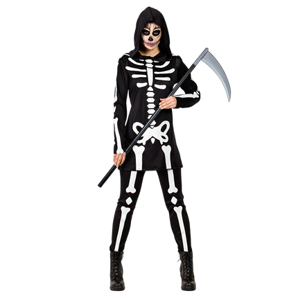 Déguisement Femme Squelette M/L – Halloween