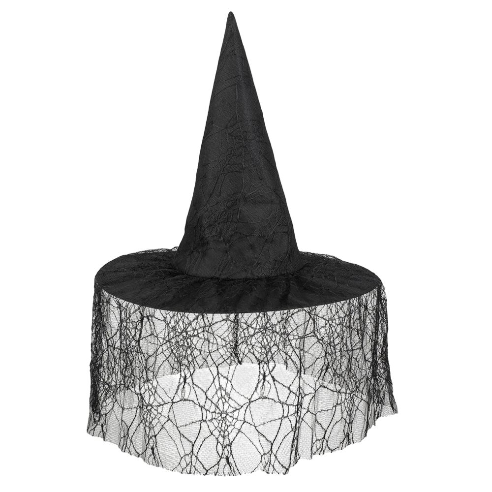 Chapeau de Sorcière Noir – Déguisement Halloween