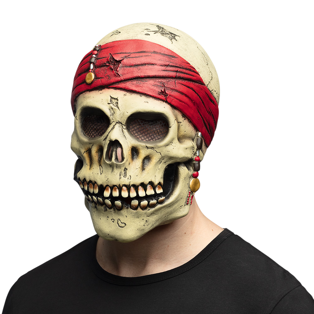 Masque Latex Pirate – Déguisement Halloween