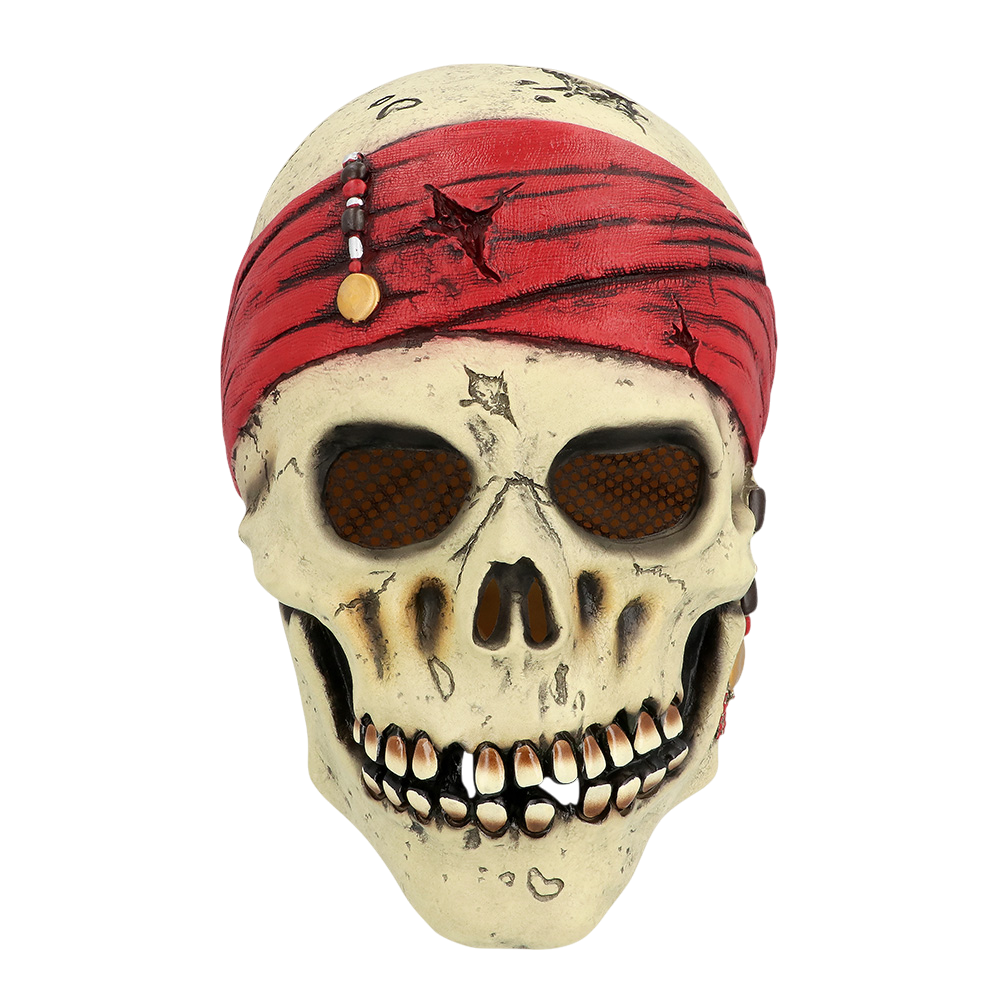 Masque Latex Pirate – Déguisement Halloween