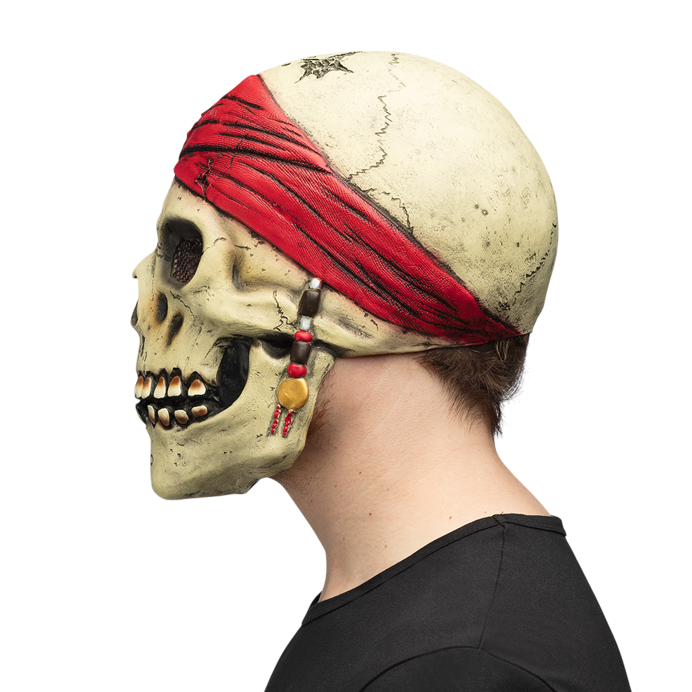 Masque Latex Pirate – Déguisement Halloween