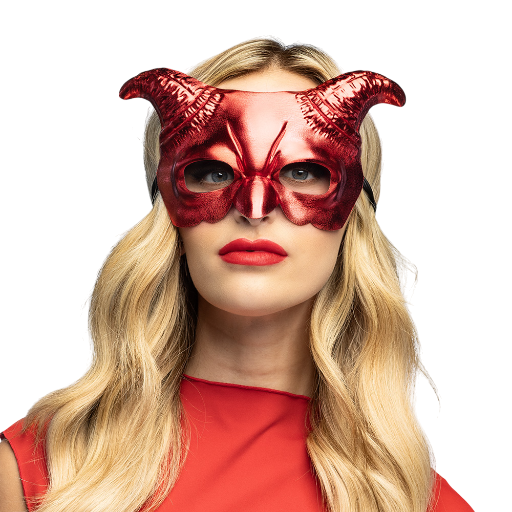 Demi-Masque Démon – Masque Halloween