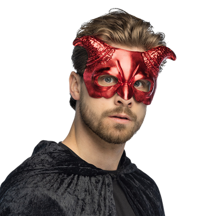 Demi-Masque Démon – Masque Halloween