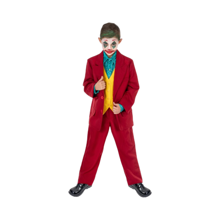 Déguisement Mr Crazy 2 Pièces 128 cm – Halloween