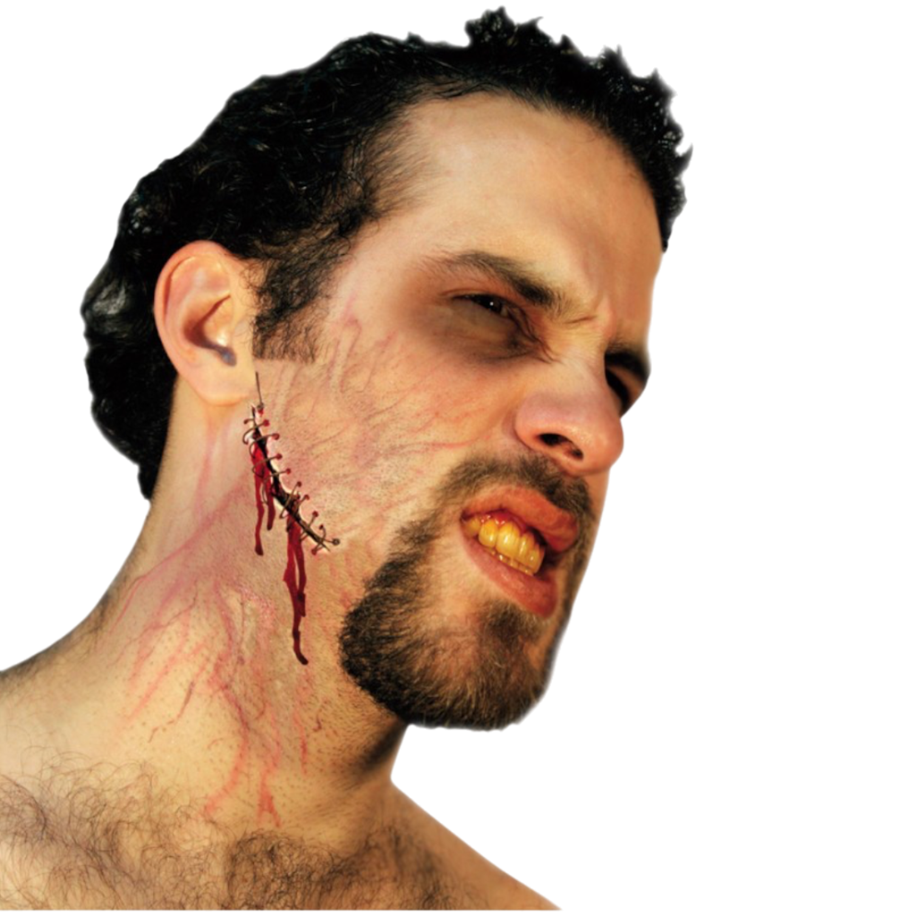 Cicatrice Latex Points de Suture – Maquillage Effets Spéciaux Halloween