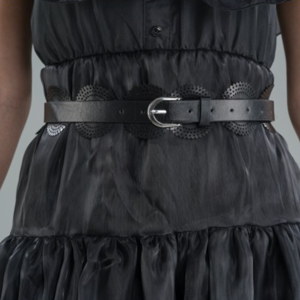 Robe de Bal Noire Mercredi Addams 2 Pièces M – Déguisement Femme