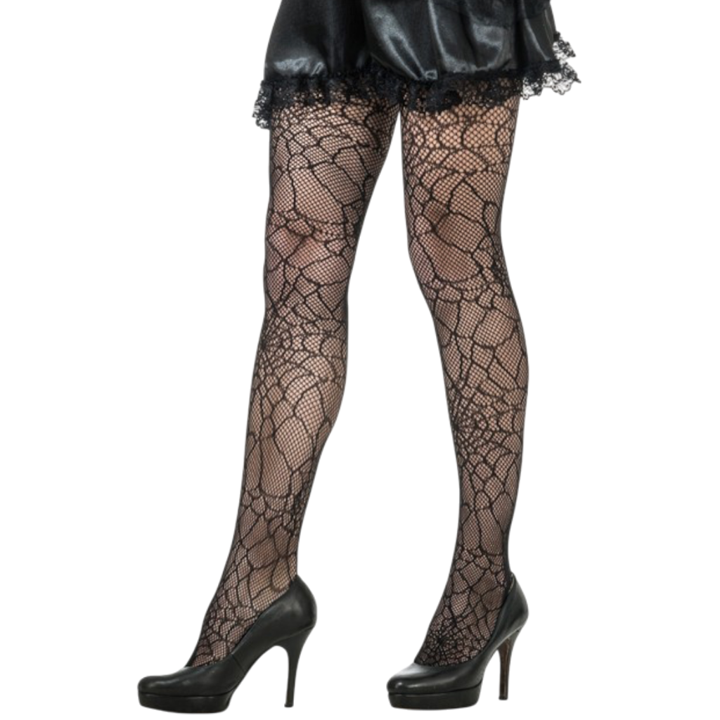 Collant Halloween Toile d’Araignée – Taille Unique