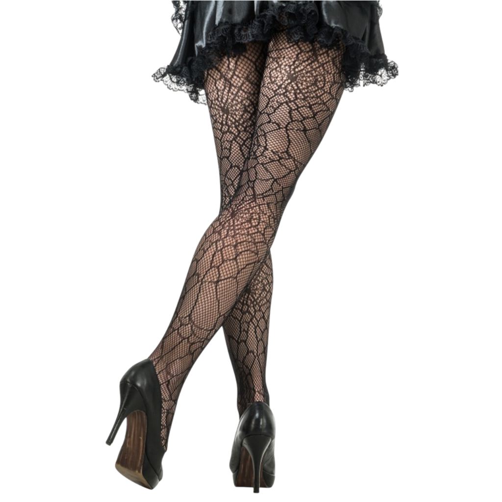 Collant Halloween Toile d’Araignée – Taille Unique