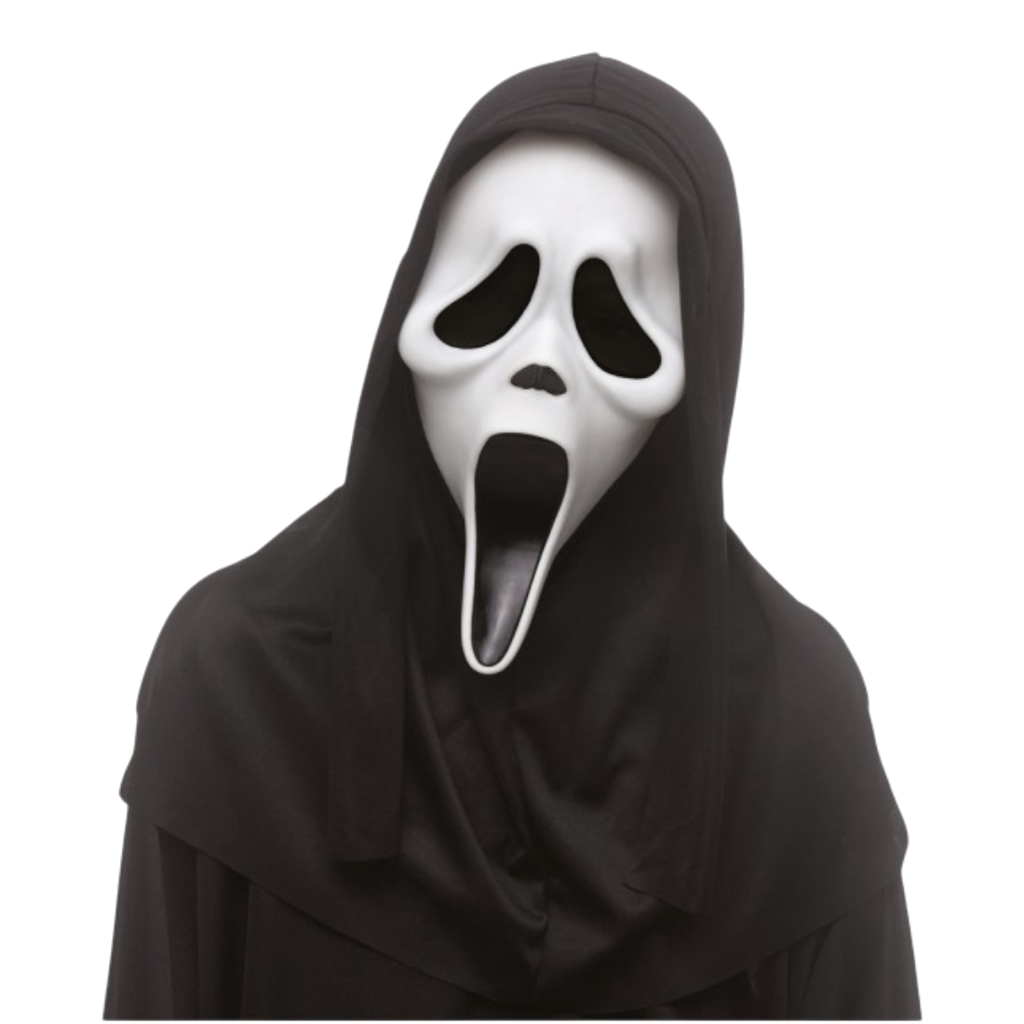Masque Ghost Face Enfant avec Capuche – Déguisement Halloween