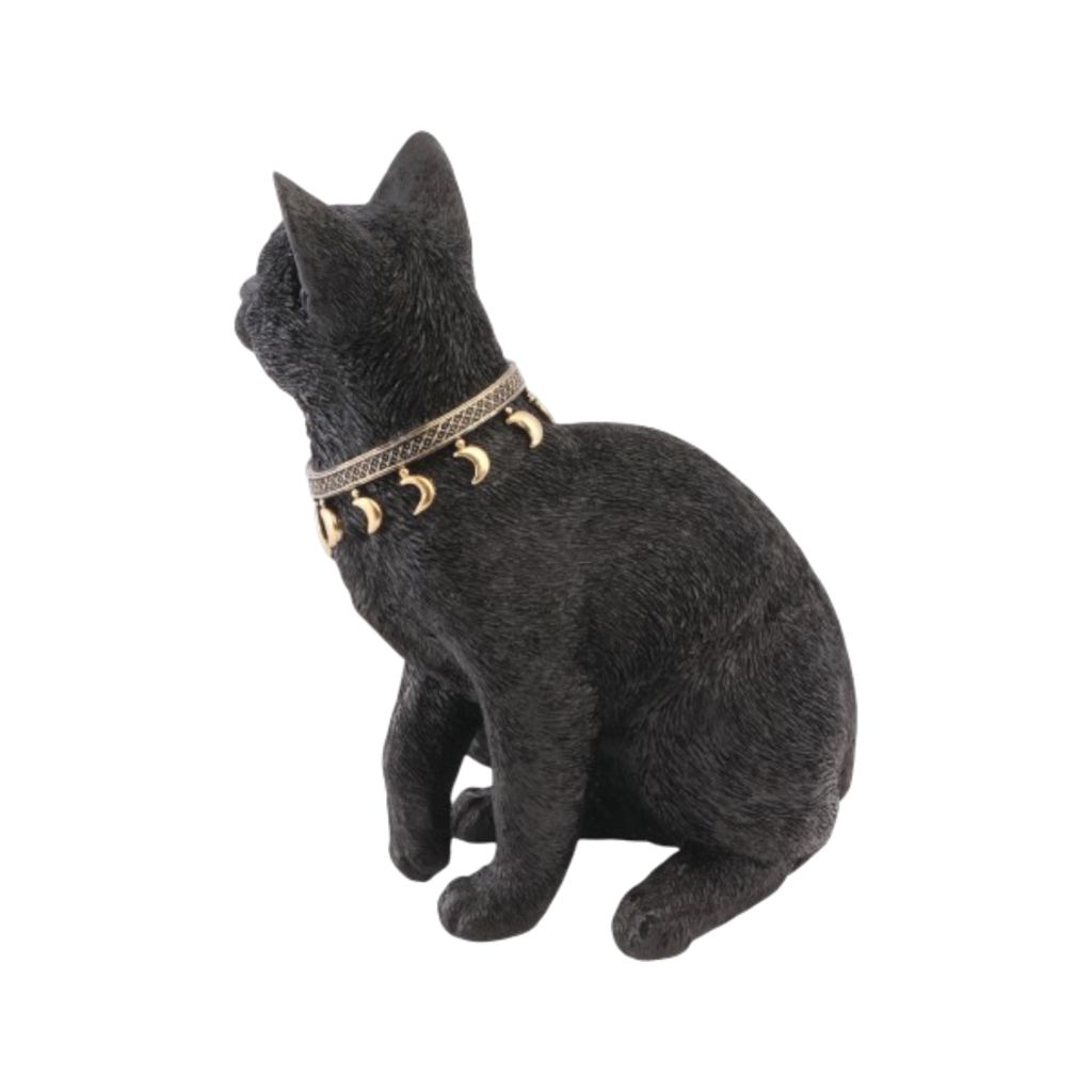 Chat Noir Mystique 28 cm – Décoration Halloween