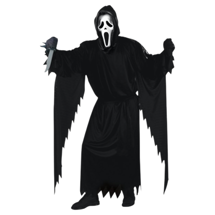 Décoration Ghost Face 3 Pièces 180 cm – Halloween