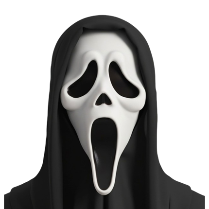 Masque Ghost Face avec Capuche – Déguisement Halloween
